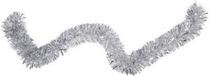 Bellatio Decorations Edco Eindhoven Bv 3x Folieslinger / kerstslinger zilver 15cm x 2 m