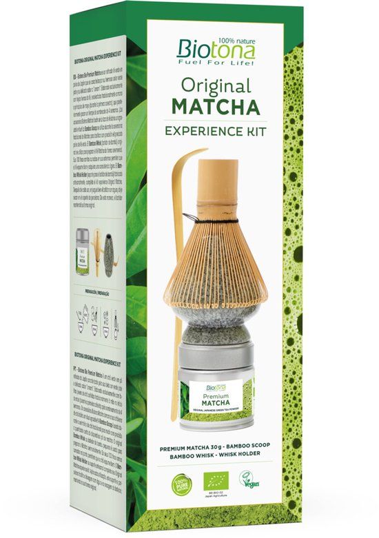 Biotona Matcha experience kit grey & green 1 Stuks