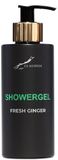 Splashbox Cosmetics Showergel Fresh Ginger 300 ml - gouden pomp