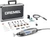Dremel 4250 Multitool 175 W, Amazon Exclusive rotatiegereedschapset met 3 hulpstukken 45 accessoires, 175 W motor met elektronische feedback, variabele snelheid 5.000-35.000 o.p.m.