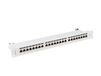 Lanberg PPS7-1024-S Panneau de brassage 24 ports 1U Cat.7 F/UTP Gris