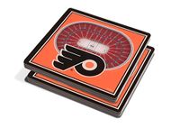 YouTheFan NHL 3D Team StadiumView 4x4 Onderzetters - Set van 2