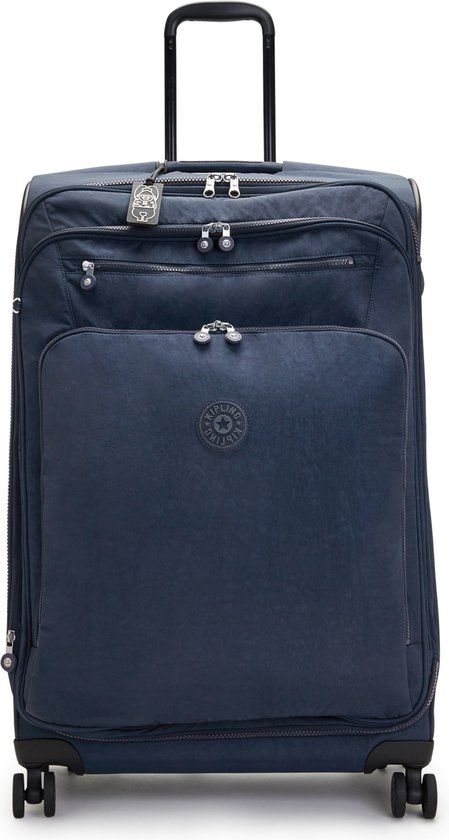 Kipling NEW YOURI SPIN L Reiskoffer - Blue Bleu 2 - 49x76x32cm - 100l - Softcase
