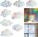 24 Stuks Raamstickers - Arc-en-ciel Attrape-soleil & Protection des oiseaux - Multi
