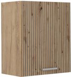 Vicco Hangkast R-Line, Artisanaal eiken/Goudkleurig Eiken, 50 cm