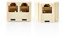 Nedis Répartiteur Télécom - RJ11 Femelle - 2x RJ11 (4/6) Femelle - ABS - Ivoire