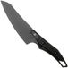 QSP Knife T-Cook QS172-A2, Black Nitro-V, Black G10 couteau à lame fixe