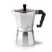 Café Olé Italiaanse espressomachine van aluminium – 12 mokkatassen/480 ml