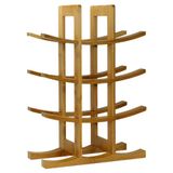 Oceanstar WR1149 12-Bottle Natural Bamboo Wijnrek