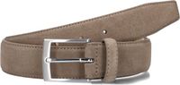 STEFANO LAURAN 25 006 Riem - Taupe - Suède - Heren - Maat 85