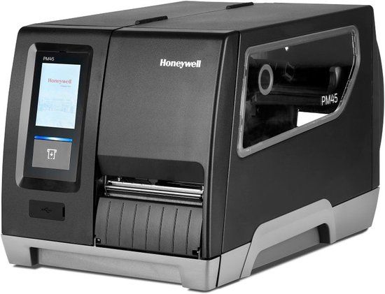 Honeywell PM45A labelprinter Thermo transfer 406 x 406 DPI 250 mm/sec Bedraad en draadloos Ethernet LAN Zwart