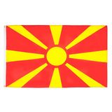 AZ FLAG Vlag Macedonië 150x90 cm