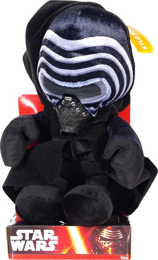 ToyJoy H839885 Star Wars pluche figuur Kylo Ren Episode 7, meerkleurig