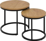 Bendt Flemming Bijzettafel Eiken, Set van 2 stuks