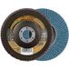 Rhodius 209494 LGZ F2 disque lamelle grain 40 inox, acier 10 pc.