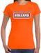 Bellatio Decorations T-shirt voor dames - Holland - Oranje - XXL