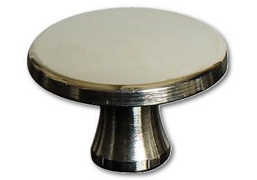 Staub Vernikkelde knop - 2MP1013