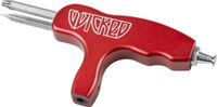 Powerslide Wicked Tool 4MM Hex & Torx Argent/Rouge Acier