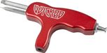 Powerslide Wicked Tool 4MM Hex & Torx Argent/Rouge Acier