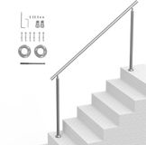 VEVOR Garde-corps en acier inoxydable main courante rampe balcon 1800x87x1060mm