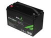 EcoLine - AGM 12V 100AH - 100000mAh VRLA Batterie - 330 x 171 x 217 - Deep Cycle Batterie