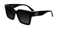 Karl Lagerfeld KL6057S N Zonnebril Dames Zwart