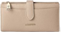 Lazarotti Bologna Leather Portemonnee Leder 20 cm - Dames - Horizontaal - Sand