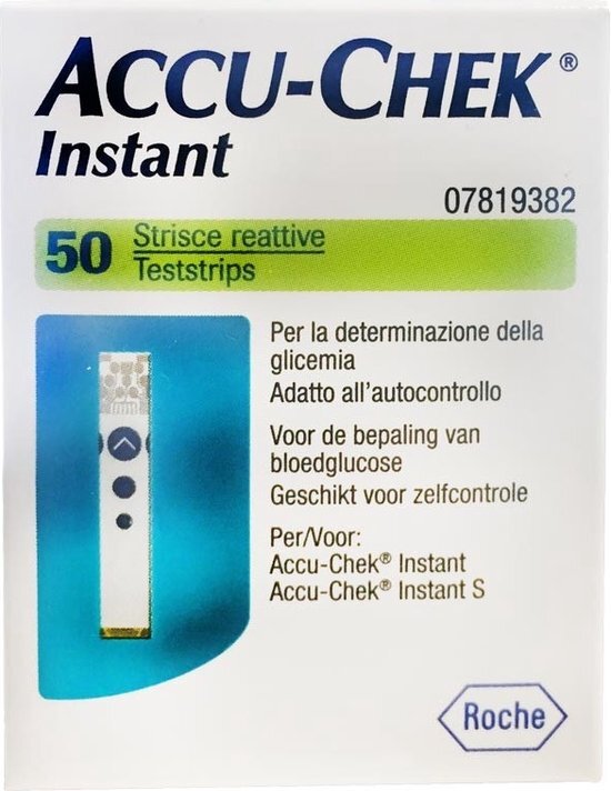 Accu-Chek Instant glucose teststrips (50 stuks