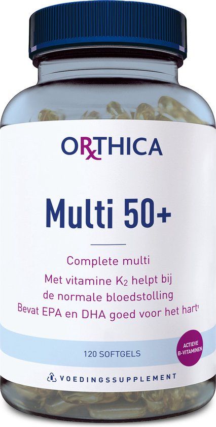 Orthica Multi 50+ - 120 Softgels