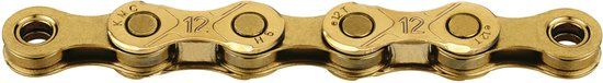 KMC 12-speed e-bike ketting - Ti-Ni coating - Goud - Versterkte pen - 130 schakels