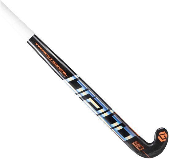 Brabo IT Traditional Carbon 80 LowBow Indoor Hockeystick Zwart 36.5 Inch