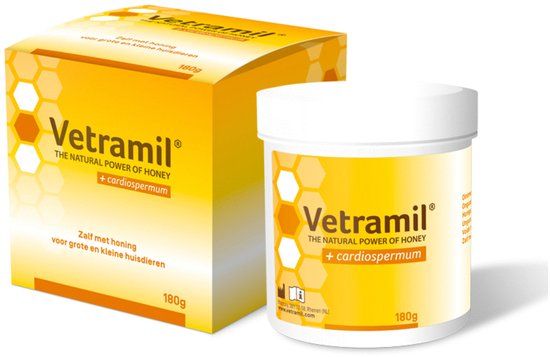 Vetramil Wondzalf - Honingzalf - 180g