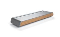 Sigel SA401 Hard pencil case Metal, Wood Grey, Wood
