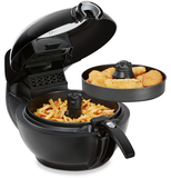 Tefal ActiFry Genius XL YV9708 - Heteluchtfriteuse - Dubbel - 1500W - Zwart