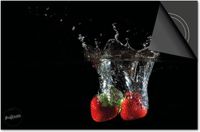 Dietrix Inductie Beschermer - 83x51,5 cm - Splash - Aardbeien