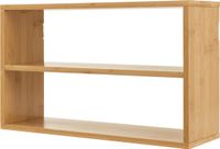 [en.casa] Wandrek keukenrek Gol 50x15x30 cm bamboe