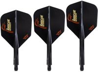 Condor Axe - Kim Huybrechts The Hurricane - Std.6 Black - Dart Flights