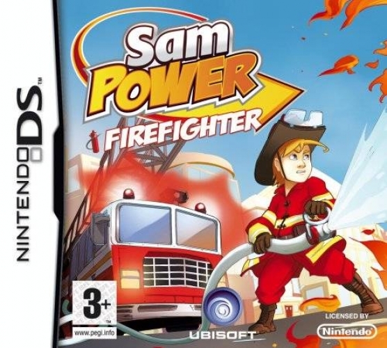 Ubisoft Sam Power Firefighter Nintendo DS