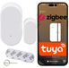 Tuya Smart Life Capteur de fenêtre - Capteur de porte Zigbee - Mini - Cr2032