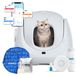 Merkloos Kattenbak Zelfreinigend 70 l Wifi Gezondheidsmonitor Geurbestrijding