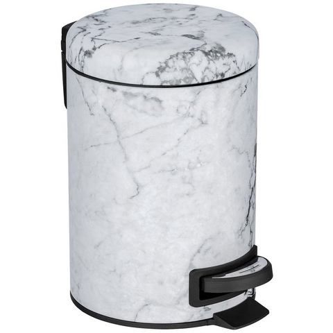 WENKO DIE BESSERE IDEE Wenko Cosmetische Pedaalemmer Onyx - 3 l - Staal - Meerkleurig