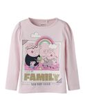 NAME IT NMFNORA PEPPA LS TOP BOX LNOOS CPLG Meisjes Lange mouwen shirts