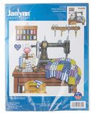 Janlynn 017-0100 Antieke Naaikamer Cross-Stitch Telpakketten
