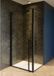 Riho Douchecabine Lucid GD201 Omkeerbaar Verstelbaar Aluminium Mat Zwart 200x90x80 cm