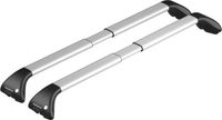 Lampa Nordrive Snap Dakdrager stangen aluminium 100-136 cm Zwart