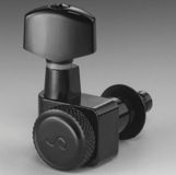 Schaller Original F-Series Locking 6L Black - Stemmechaniek voor gitaar