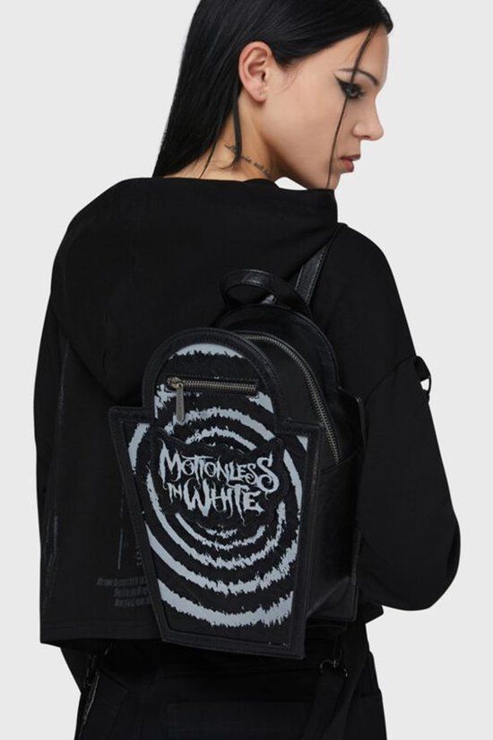 Motionless In White by Killstar Keystone Spiral Dames Rugtas - zwart
