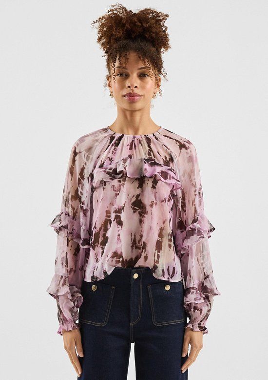 Q/S designed by - Dames rok - Maat 40 - Vrouwen - ZWART - polyester