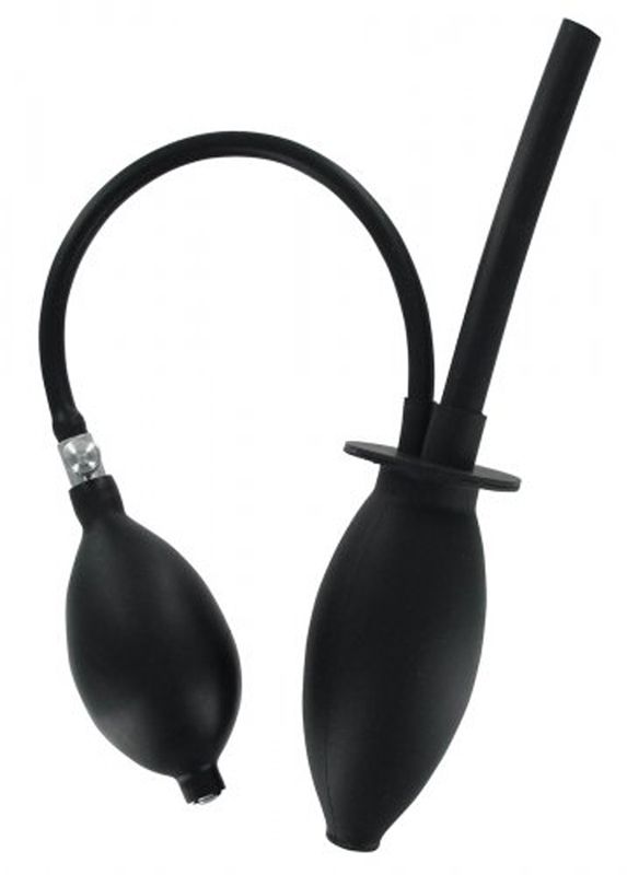 CleanStream Opblaasbare anaalplug met klysma - 0811847011605