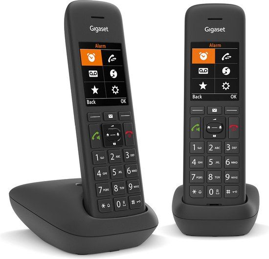 Gigaset C575 Duo Analoge-/DECT-telefoon Zwart